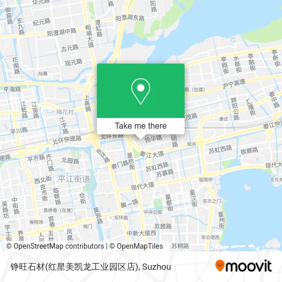 铮旺石材(红星美凯龙工业园区店) map
