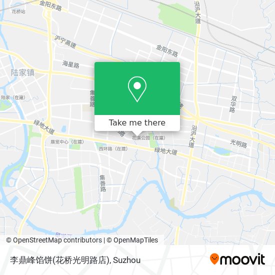 李鼎峰馅饼(花桥光明路店) map