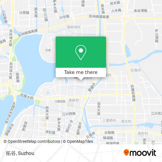 拓谷 map