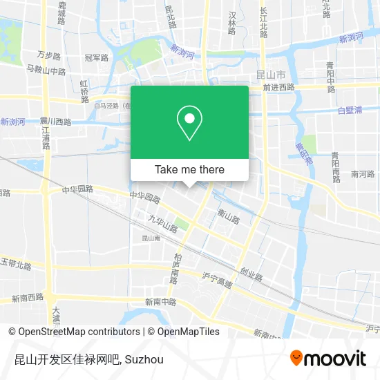 昆山开发区佳禄网吧 map