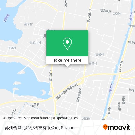 苏州合昌元精密科技有限公司 map