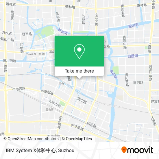 IBM System X体验中心 map