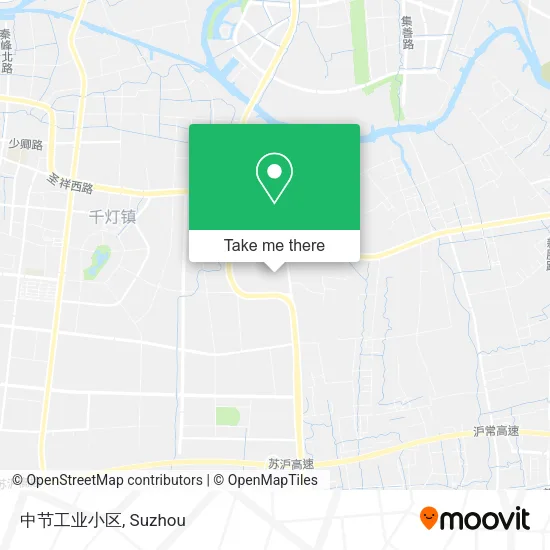 中节工业小区 map
