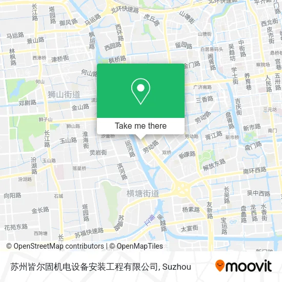 苏州皆尔固机电设备安装工程有限公司 map