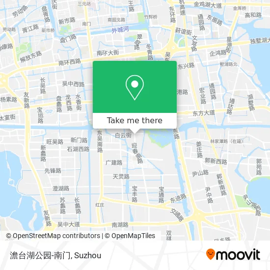 澹台湖公园-南门 map