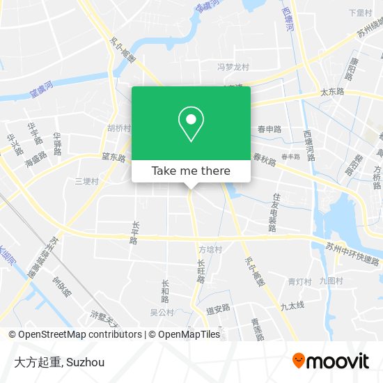 大方起重 map