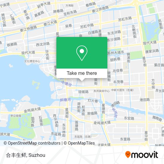 合丰生鲜 map