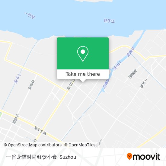 一旨龙猫时尚鲜饮小食 map