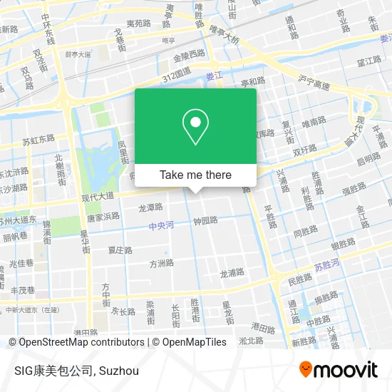 SIG康美包公司 map