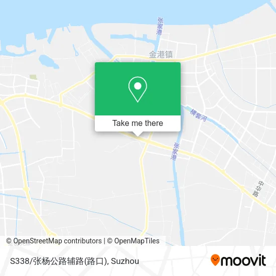 S338/张杨公路辅路(路口) map
