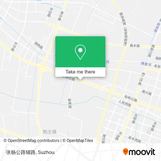 张杨公路辅路 map