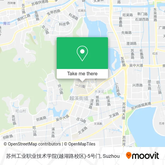 苏州工业职业技术学院(越湖路校区)-5号门 map