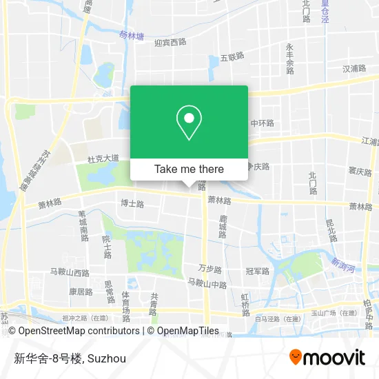 新华舍-8号楼 map