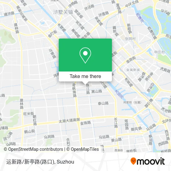运新路/新亭路(路口) map