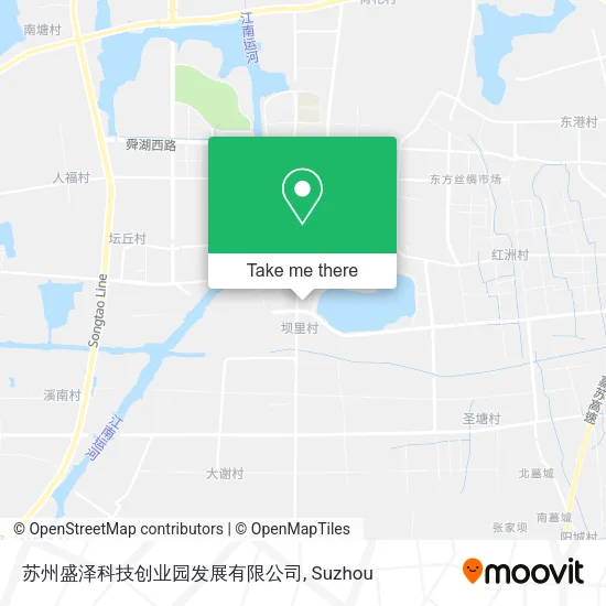 苏州盛泽科技创业园发展有限公司 map
