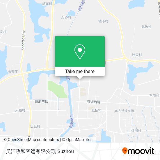 吴江政和客运有限公司 map