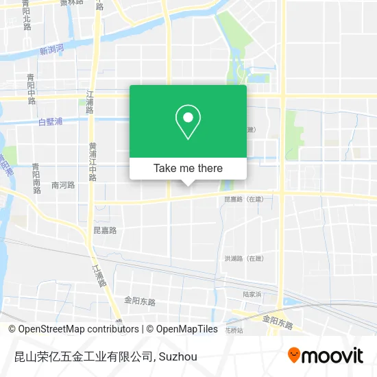 昆山荣亿五金工业有限公司 map