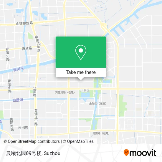 晨曦北园89号楼 map