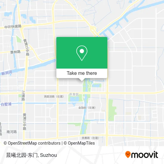 晨曦北园-东门 map