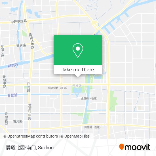 晨曦北园-南门 map