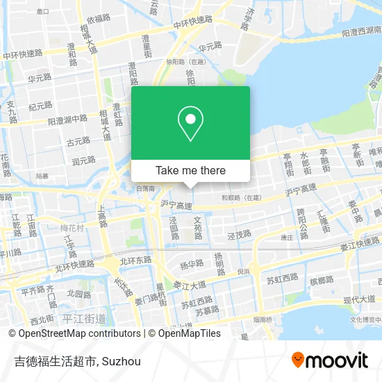 吉德福生活超市 map