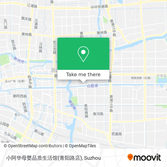 小阿华母婴品质生活馆(青阳路店) map