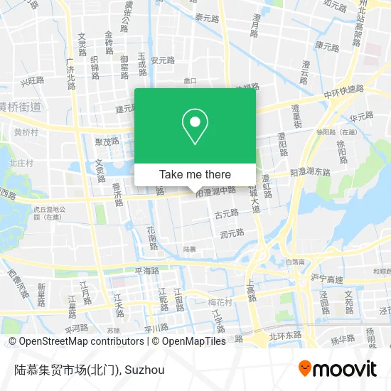 陆慕集贸市场(北门) map