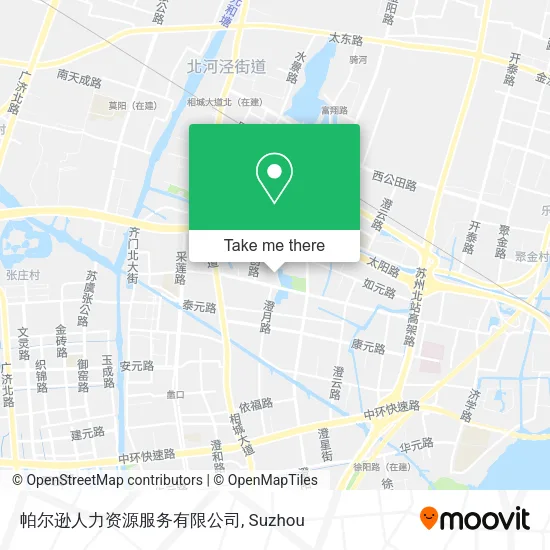 帕尔逊人力资源服务有限公司 map