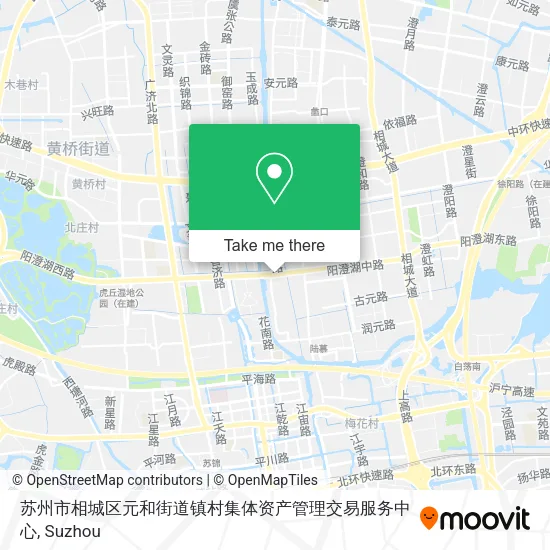 苏州市相城区元和街道镇村集体资产管理交易服务中心 map