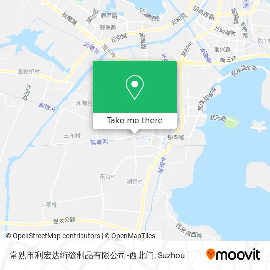 常熟市利宏达绗缝制品有限公司-西北门 map