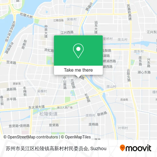 苏州市吴江区松陵镇高新村村民委员会 map