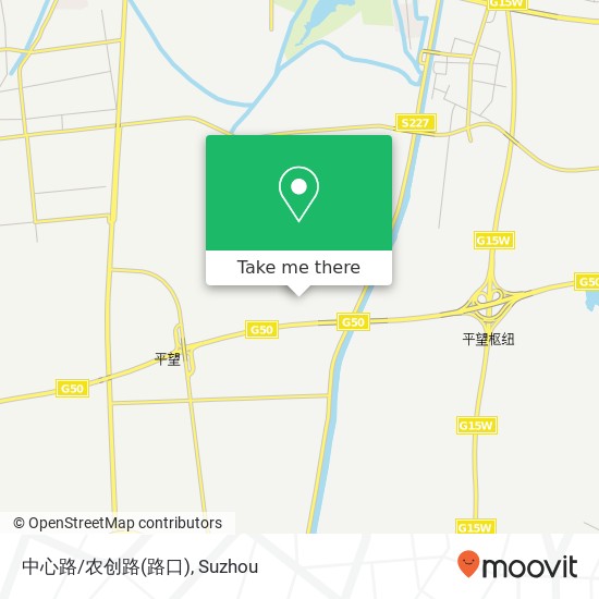 中心路/农创路(路口) map