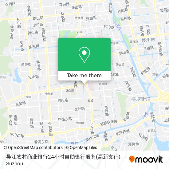吴江农村商业银行24小时自助银行服务(高新支行) map