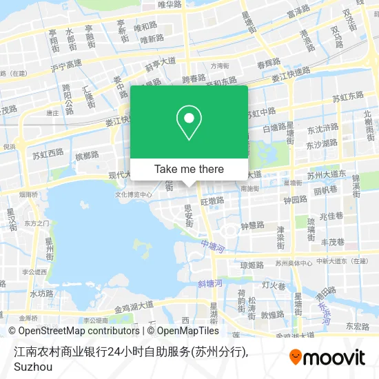 江南农村商业银行24小时自助服务(苏州分行) map
