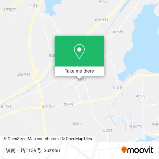 镇南一路1139号 map