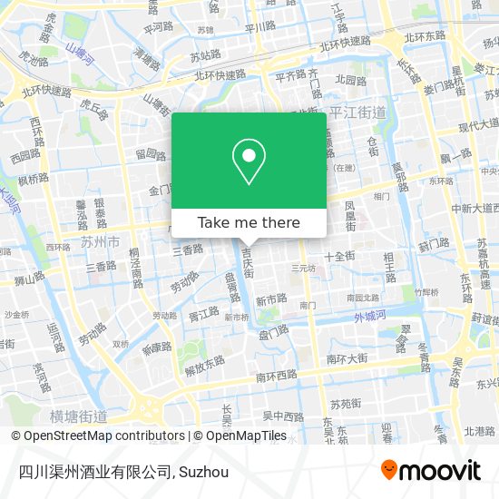 四川渠州酒业有限公司 map