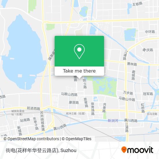 街电(花样年华登云路店) map