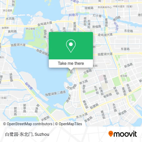 白鹭园-东北门 map