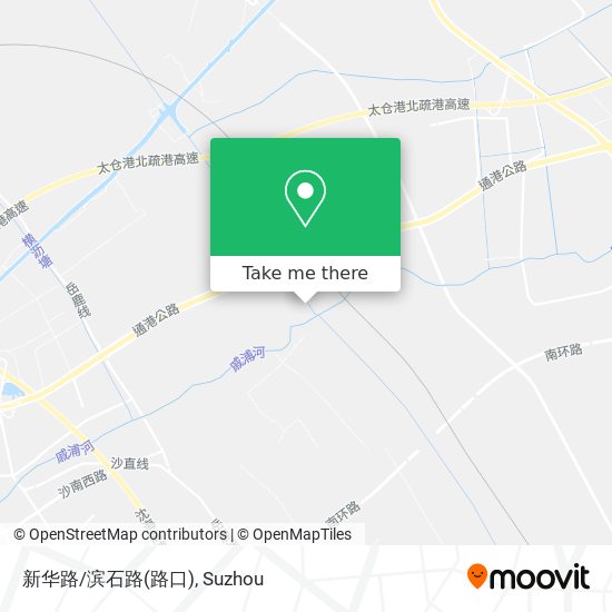 新华路/滨石路(路口) map