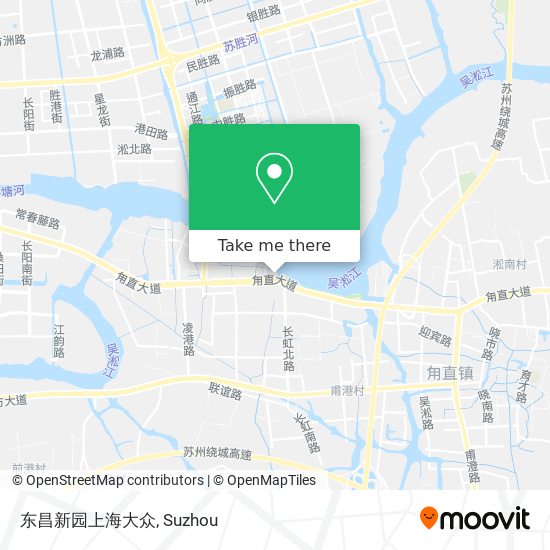 东昌新园上海大众 map