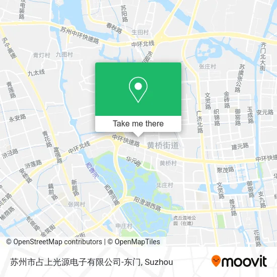 苏州市占上光源电子有限公司-东门 map