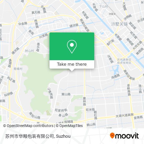 苏州市华顺包装有限公司 map