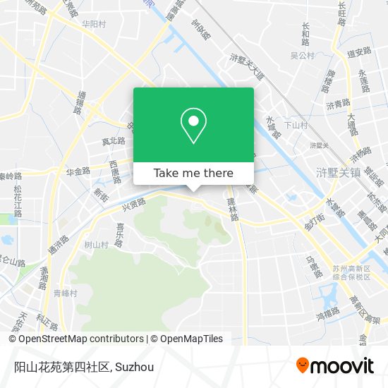 阳山花苑第四社区 map