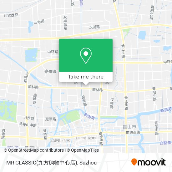 MR CLASSIC(九方购物中心店) map