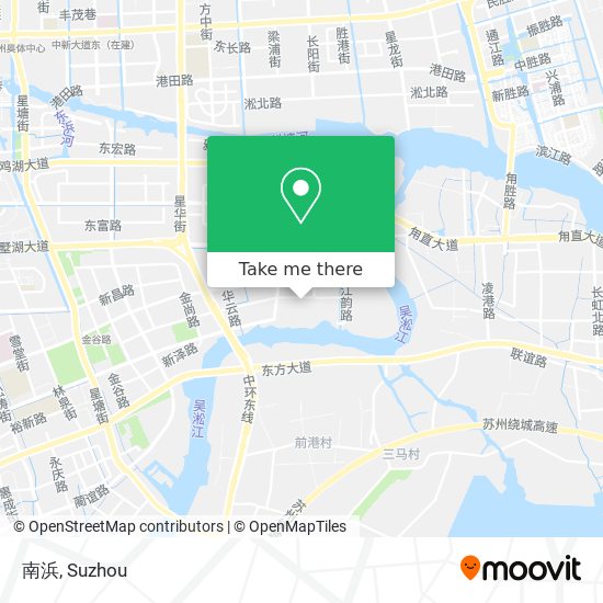 南浜 map