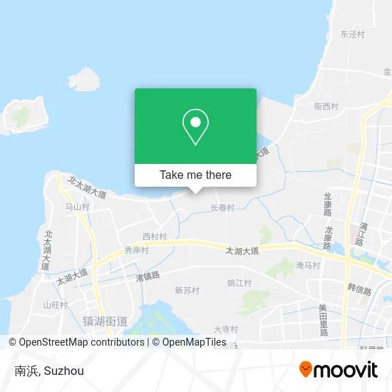 南浜 map