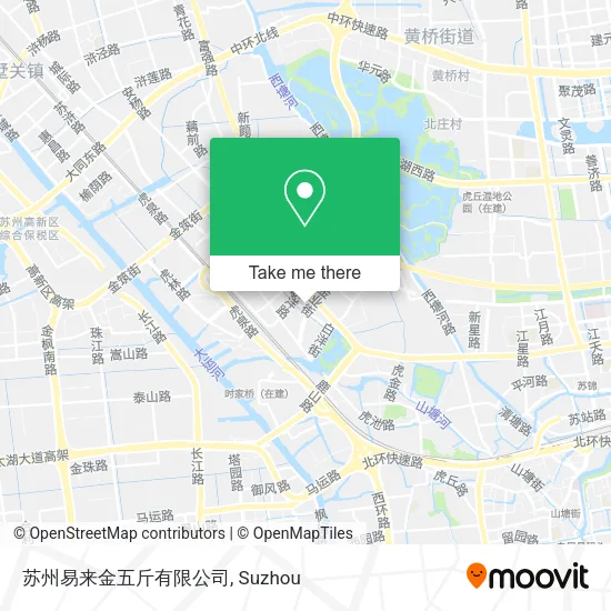 苏州易来金五斤有限公司 map