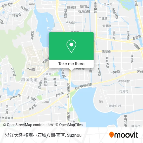 浙江大经·招商小石城八期-西区 map
