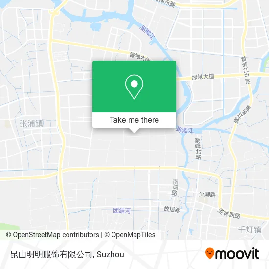 昆山明明服饰有限公司 map