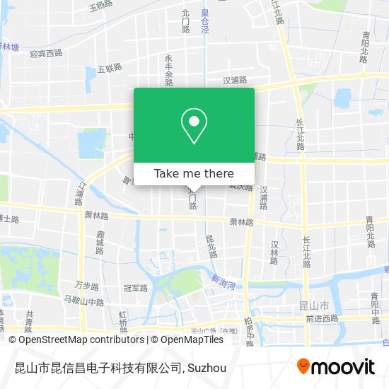 昆山市昆信昌电子科技有限公司 map